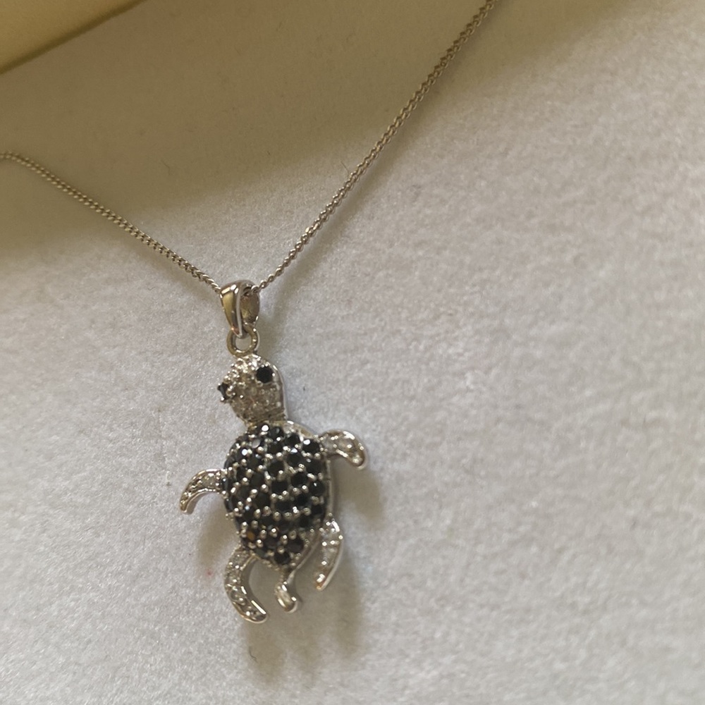 Sterling Turtle Pendant